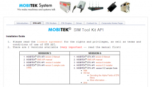 MOBITEK Air-Tim Realod Development Kit CD