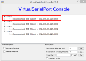 VSP Console version 2.8